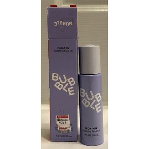 Bubble Float On Soothing Face Oil 1 fl oz NEW